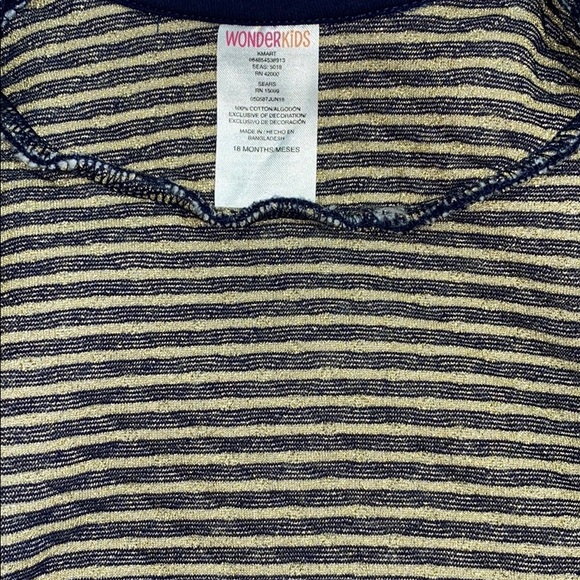 Girls Wonder kids Blue & Pink Zip Up sweater - Picture 4 of 4